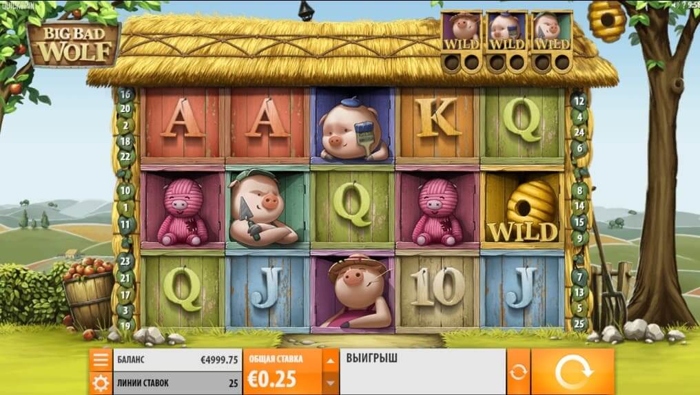 Игровой автомат Big Bad Wolf в казино Ред Бокс